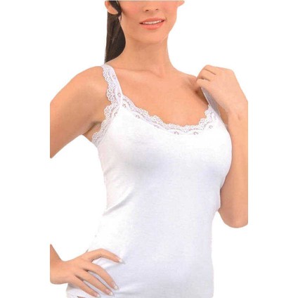 Imer - Imer Dantel Askılı Modal Süprem Atlet 1236