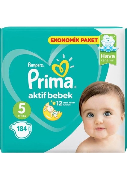 Aktif Bebek 5 Beden 184'LI