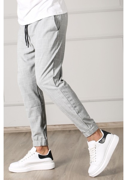Ekoseli Gri Jogger MAD4081 fiyatları