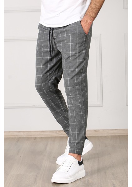 Ekoseli Antrasit Jogger MAD4081 fiyatları