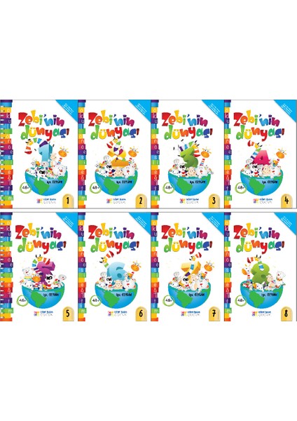 Dört Işlem Yayıncılık - Zebi 9'lu +5 Yaş Eğitim Seti 97