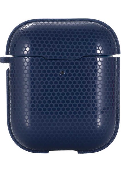 - Apple Airpods 1. Nesil - Kılıf Darbelere Karşı Dayanıklı Koruyucu Silikon Kılıf Airbag 20 - Lacivert - T15969