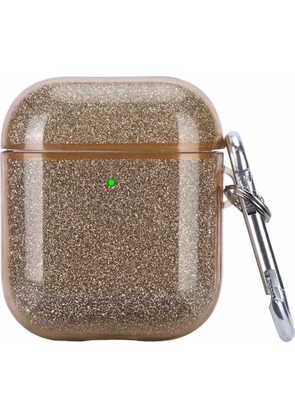 - Apple Airpods 1. Nesil - Kılıf Darbelere Karşı Dayanıklı Koruyucu Silikon Kılıf Airbag 17 - Gold - T15609