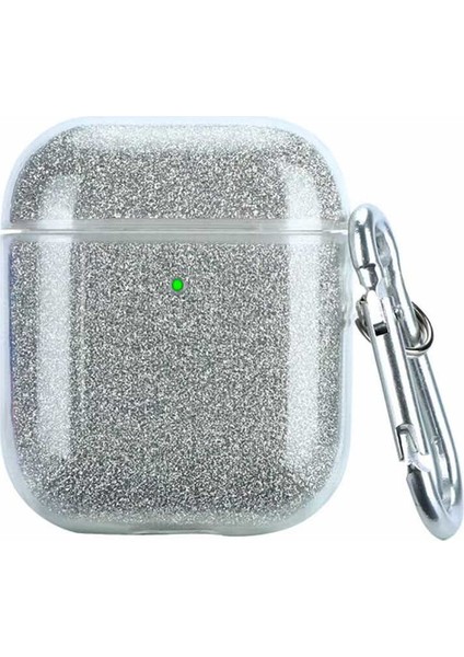 - Apple Airpods - Kılıf Darbelere Karşı Dayanıklı Koruyucu Silikon Kılıf Airbag 17 - Gri