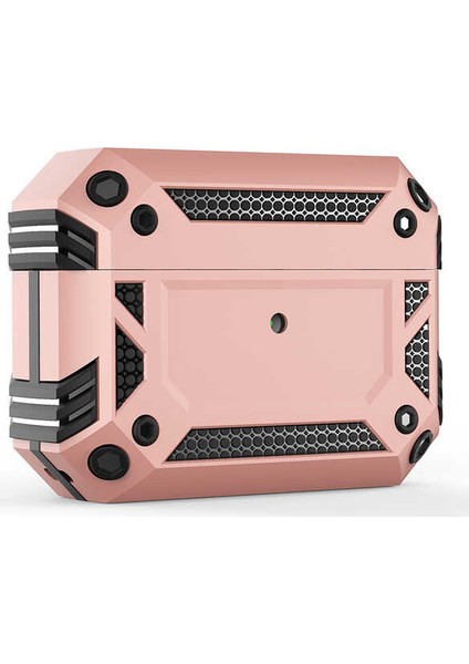 - Apple Airpods Pro - Kılıf Darbelere Karşı Dayanıklı Koruyucu Silikon Kılıf Airbag 15 - Rose Gold - T15699