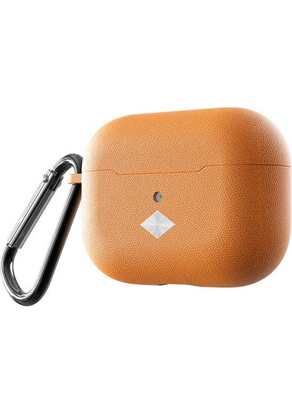 - Apple Airpods Pro - Kılıf Darbelere Karşı Dayanıklı Koruyucu Silikon Kılıf Airbag 19 - Turuncu
