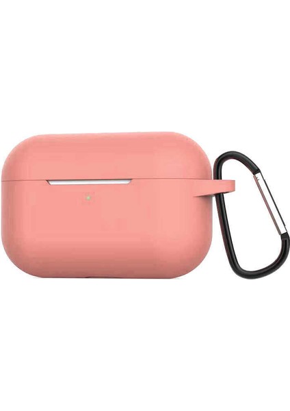 - Apple Airpods Pro - Kılıf Darbelere Karşı Dayanıklı Airbag Silikon Kılıf - Pembe