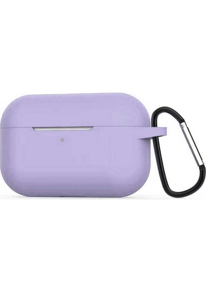 - Apple Airpods Pro - Kılıf Darbelere Karşı Dayanıklı Airbag Silikon Kılıf - Mor - T10871