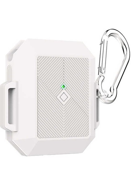 - Apple Airpods - Kılıf Darbelere Karşı Dayanıklı Koruyucu Silikon Kılıf Airbag 09 - Renksiz
