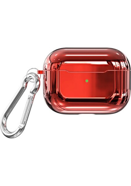 - Apple Airpods Pro - Kılıf Darbelere Karşı Dayanıklı Koruyucu Silikon Kılıf Airbag 06 - Kırmızı - T11858