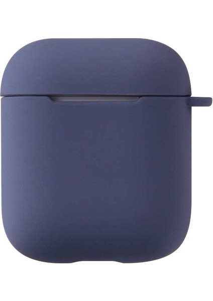 - Apple Airpods 1. Nesil - Kılıf Darbelere Karşı Dayanıklı Koruyucu Silikon Kılıf Airbag 11 - Lacivert - T11566