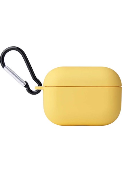 - Apple Airpods Pro - Kılıf Darbelere Karşı Dayanıklı Koruyucu Silikon Kılıf Airbag 11 - Sarı