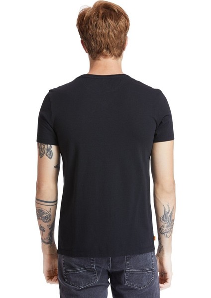 Ss Dunstan Rıver Jersey V Siyah Erkek Kısa Kol T-Shirt modelleri