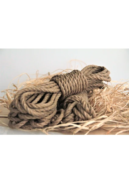 Shibari Türk Shibaritürk Natural Fetiş Bdsm Bondage Shibari Ipi 8mm/8mt