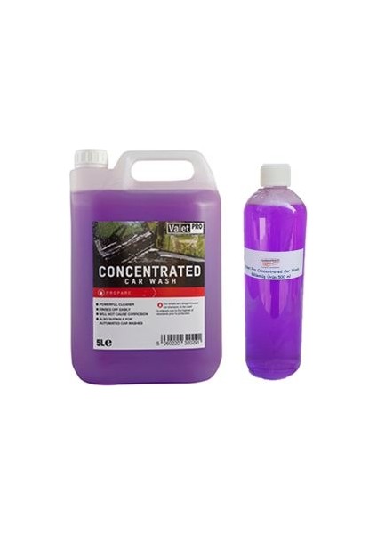 Valet Pro Concentrated Car Wash Konsantre Bölünmüş Ürün 500 ml