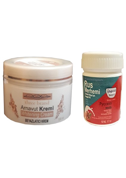Arnavut Kremi + Rus Merhemi 50 ml