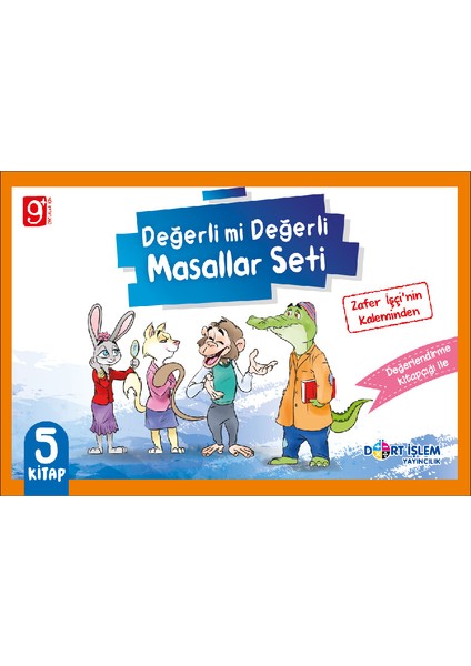 Dört Işlem Yayıncılık - Değerli Mi Değerli Masallar Seti - Zafer Işçi