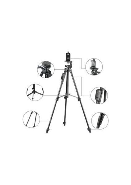 Ring Light 10 Inç LED Işıklı Halka Bluetooth Kumandalı Tripodlu Selfie Işığı