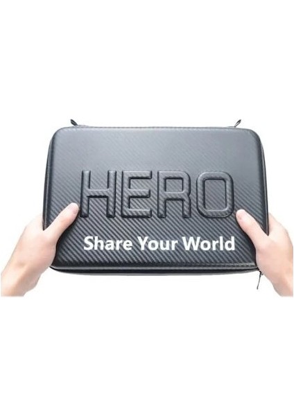 Aksiyon Kamera Su Geçirmez Hardcase Çanta Büyük Boy