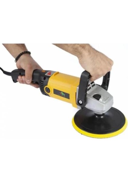Italy Style 180MM Sarı Zımpara Polisaj Makinesi