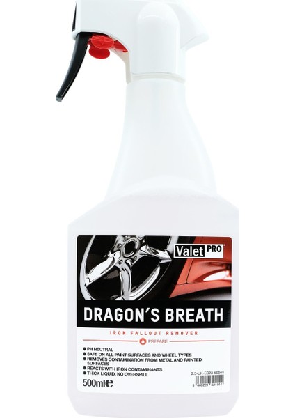 Dragons Breath (Demir Tozu Temizleyici) 500ML