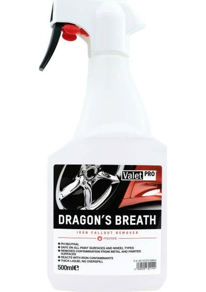 Valet Pro Dragons Breath (Demir Tozu Temizleyici) 500ML