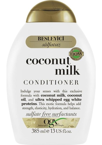 Coconut Milk Saç Kremi 385 ml