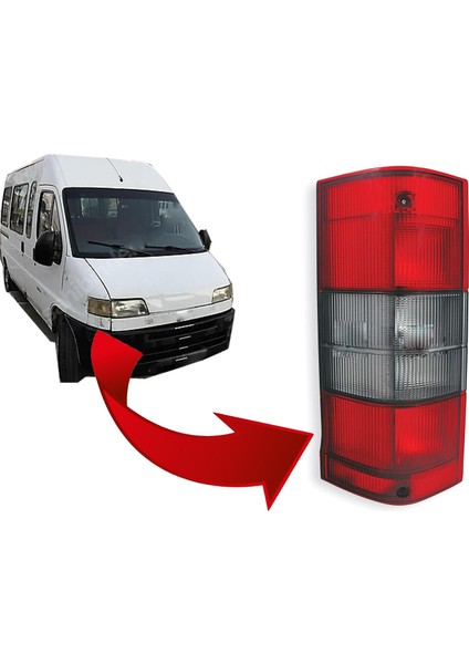 Ducato - Boxer - Jumper Sağ Arka Stop Lambası Duylu 1994 - 2001