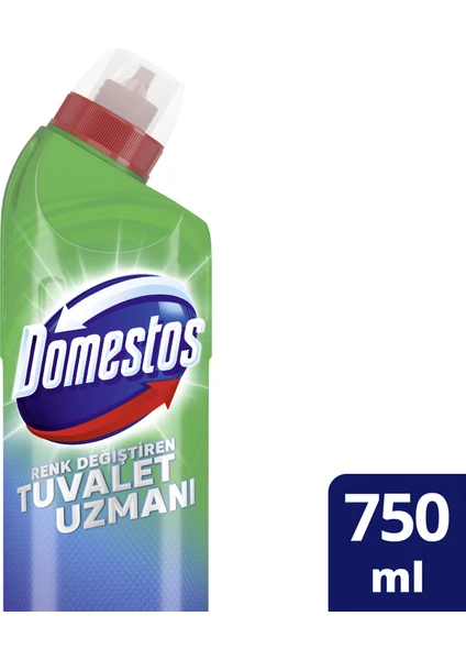 Tuvalet Temizleyici Renk Değiştiren Tuvalet Uzmanı Kireç Çözücü 750 ML 1 Adet