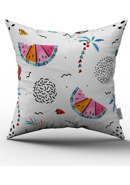 Çift Tarafı Baskılı Kırlent Yastık Kılıfı CGH056-CT