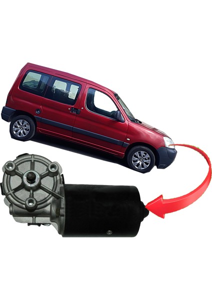 Peugeot Partner Ön Cam Silecek Motoru 1998 - 2002 fiyatları