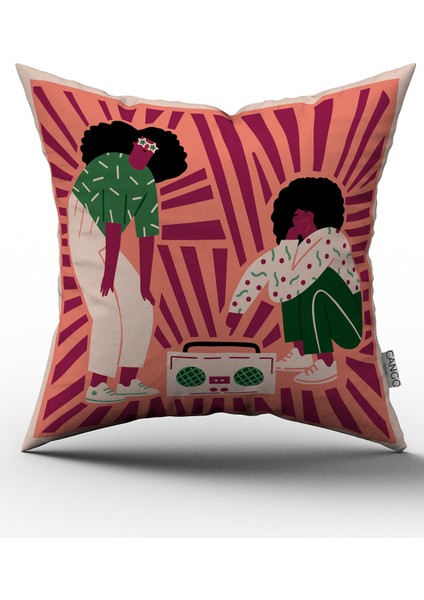 Çift Tarafı Baskılı Kırlent Yastık Kılıfı CGH171-CT