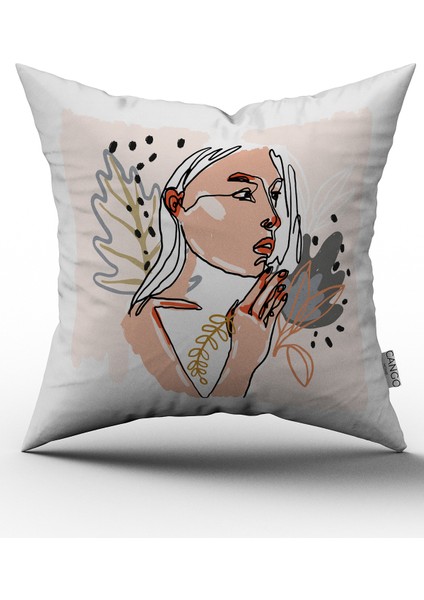 Çift Tarafı Baskılı Kırlent Yastık Kılıfı CGH194-CT