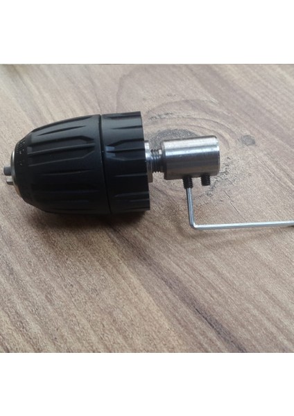 Anahtarsız Supra Plastik Mandren Otomatik Mandrel Okul Proje Hobi 3lü Motor Mili Kaplinli 3/8mm 10MM