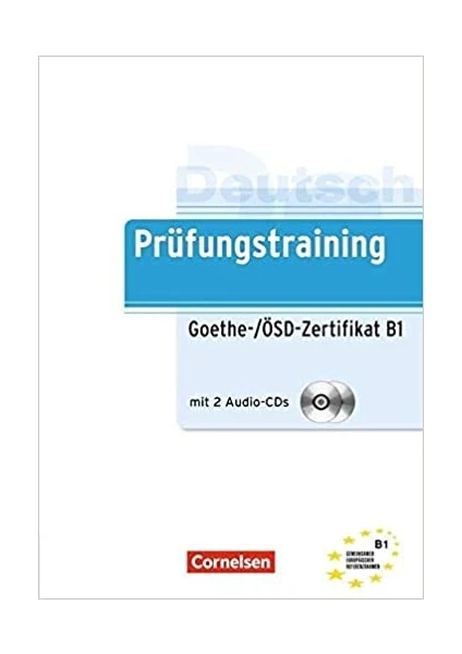 Cornelsen Yayınları - Prüfungstrai̇ni̇ng Goethe/ösdzerti̇fi̇kat B1 Übungsbuch Mi̇t Lösungen Und CD - Gabi Baier