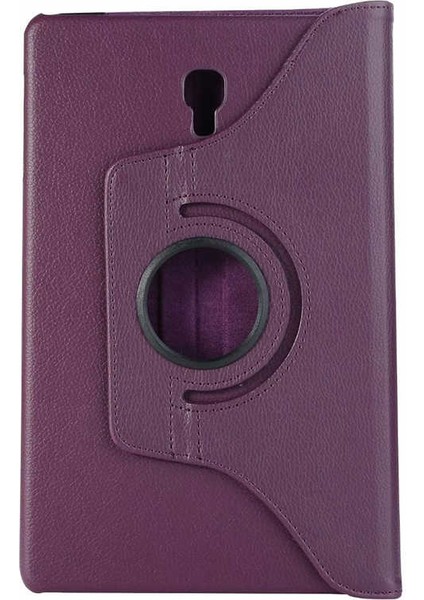 Samsung Galaxy T830 Kılıf (Tab S4) Standlı Pu-Leather Desing Tablet Kılıfı Mor