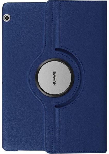 Huawei Mediapad T5 10.1inç Kılıf 360 Dönebilen Standlı Kapaklı