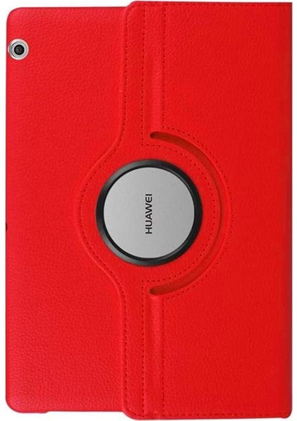 Huawei Mediapad T3 10INÇ Kılıf 360 Dönebilen Standlı Kapaklı