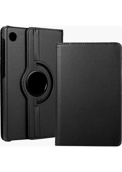 Lenovo Tab M10 Hd 2nci Nesil X306F Kılıf 360 Dönebilen Standlı Kapaklı