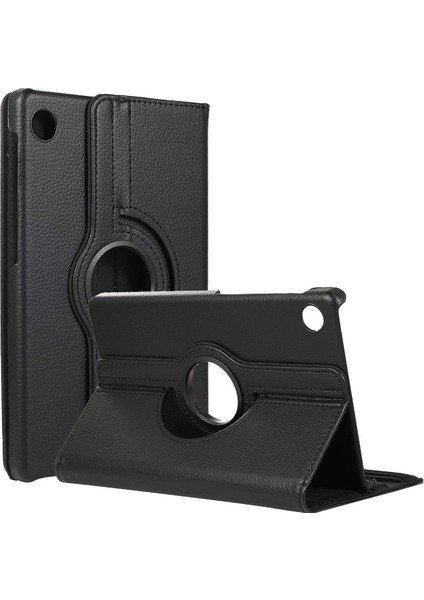 Lenovo Tab M10 Hd 2nci Nesil X306F Kılıf 360 Dönebilen Standlı Kapaklı