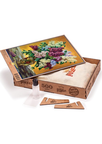Leylaklar Vazosu Ahşap Puzzle 500 Parça fiyatları