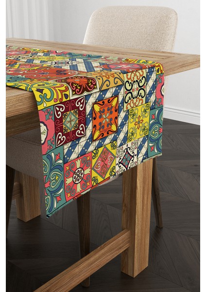 Dekoratif Dijital Baskılı Runner OTYK030-RN