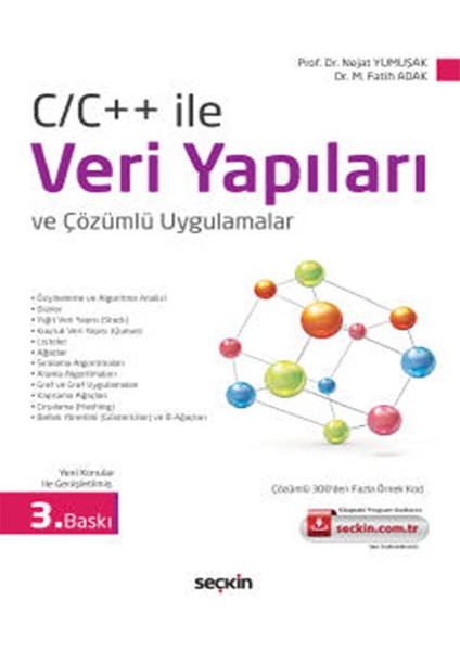 C/c++ ile Veri Yapıları ve Çözümlü Uygulamalar - Nejat Yumuşak, Muhammed Fatih Adak