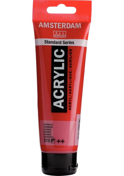 Standart Akrilik Boya 120 ml Carmine