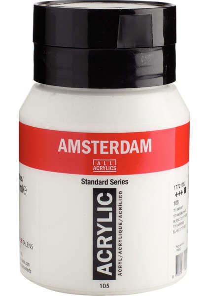 Standart Akrilik Boya 500 ml Titanium White