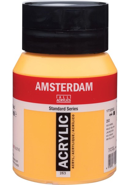 Standart Akrilik Boya 500 ml Gold Yellow