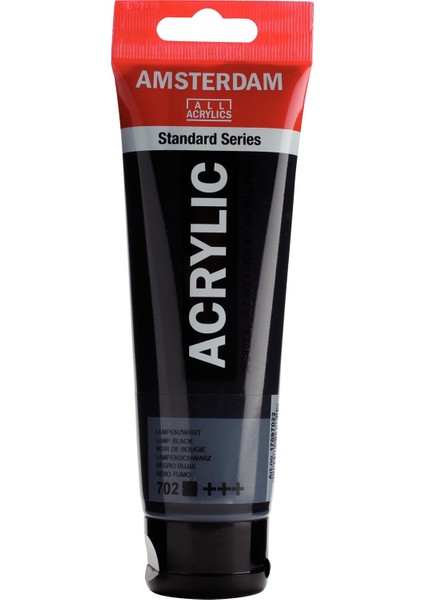 Standart Akrilik Boya 120 ml Lamp Black