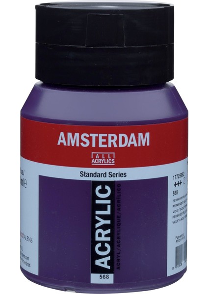 Standart Akrilik Boya 500 ml Permanent Blue Violet