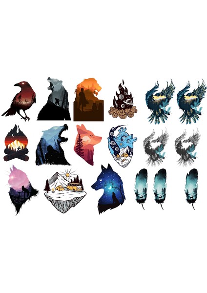 Doğa Temalı Sticker