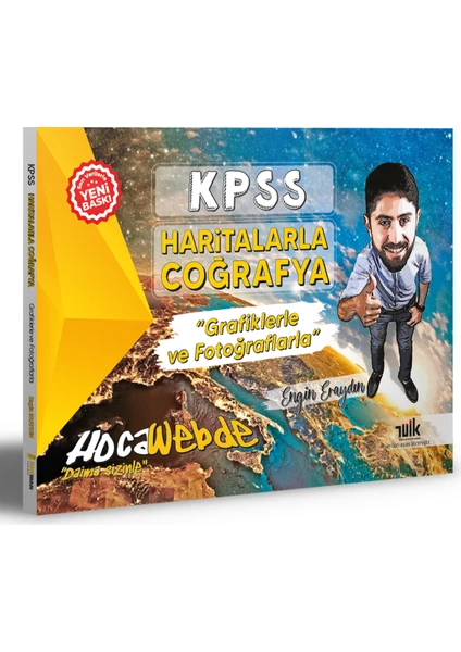 Hocawebde Yayınları KPSS 2021 Haritalarla Coğrafya